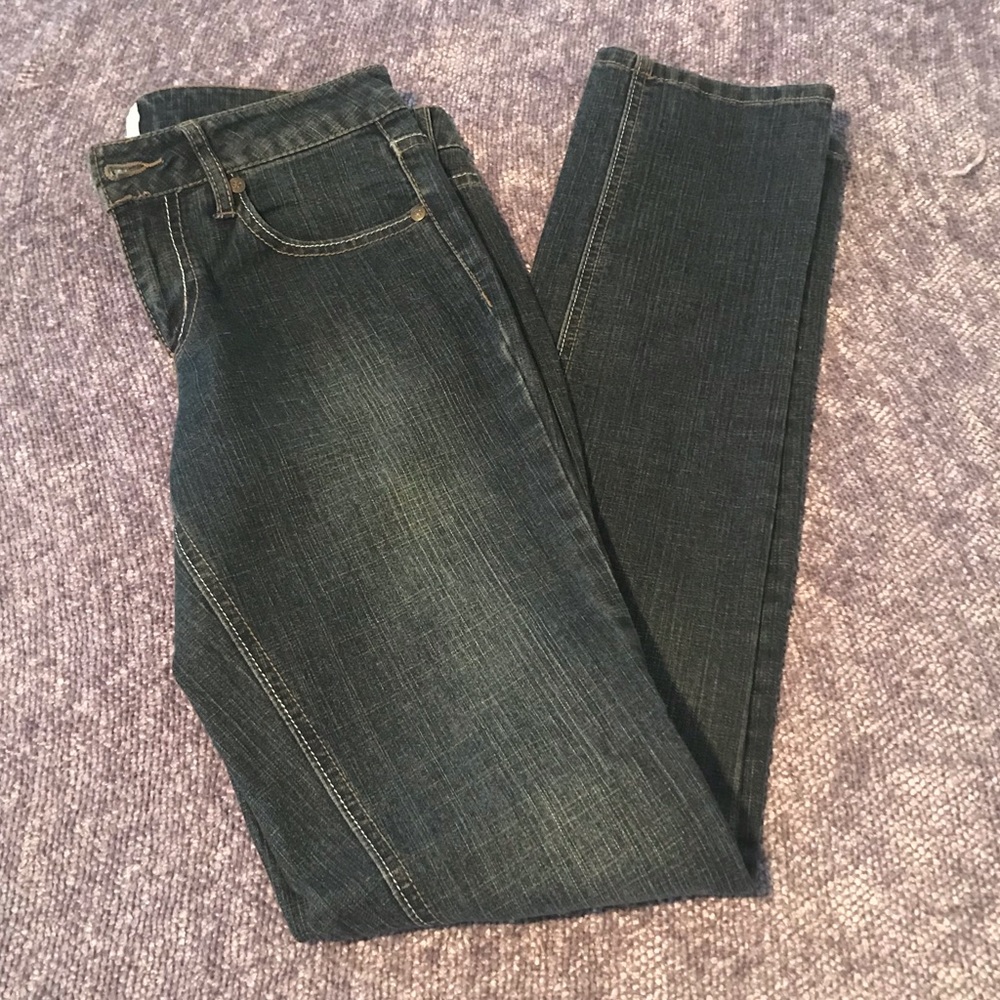 SO Dark Washed Skinny Jeans